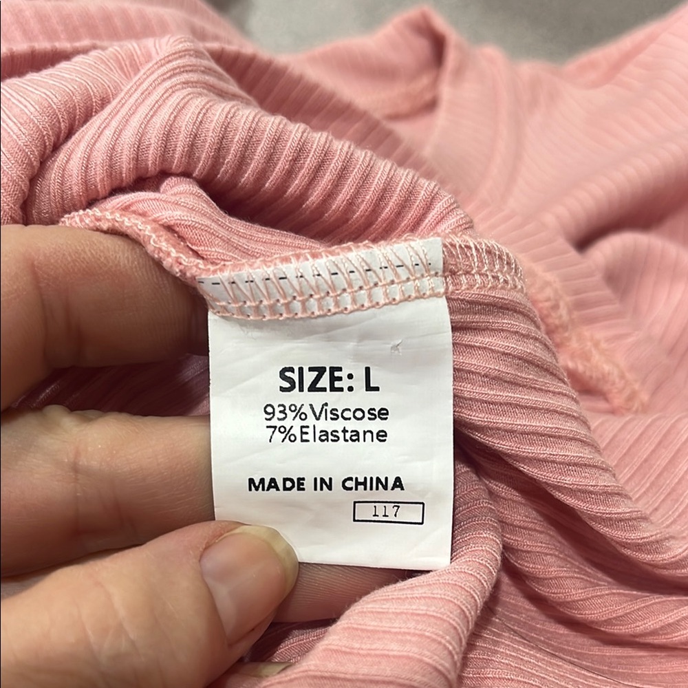 Pink Ruffle Sleeve Top - Picture 3 of 3